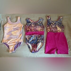 NWOT. Cat & Jack set of 3 Leotards